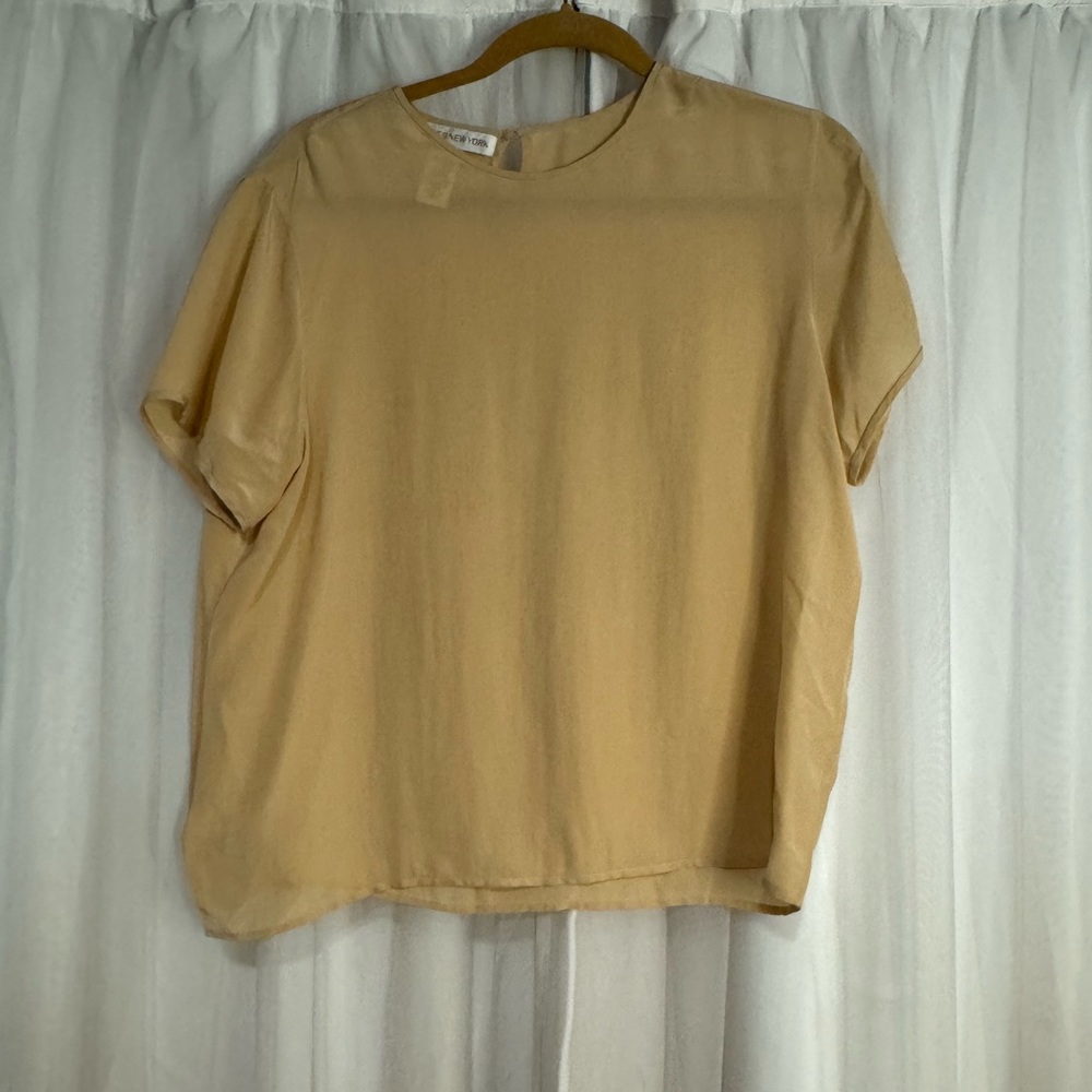 100% silk Jones NY blouse Sz 12